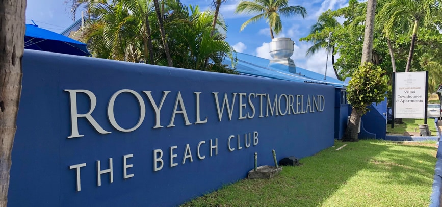 The Royal Westmoreland Beach Club at Mullins