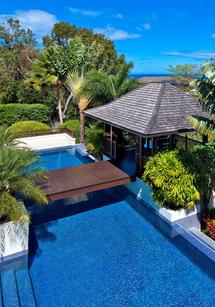 Alila villa in Sandy Lane, Barbados