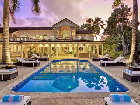 Amberley House villa in Sandy Lane, Barbados