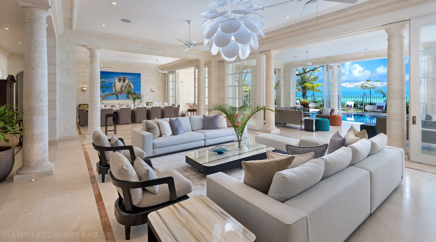 Kiko Villa Lounge and Living Area with Sea View