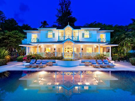 Moon Dance villa in Sandy Lane, Barbados