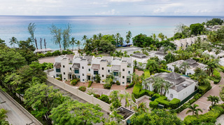 Aerial view of the Mullins townhouses with the Caribbean Sea beyond, Mullins Bay 10 Pandora, St. Peter, Barbados