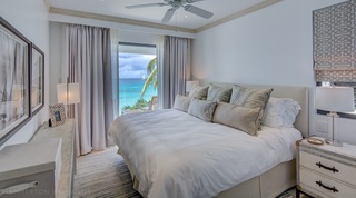 Nirvana villa modern bedroom with sea view