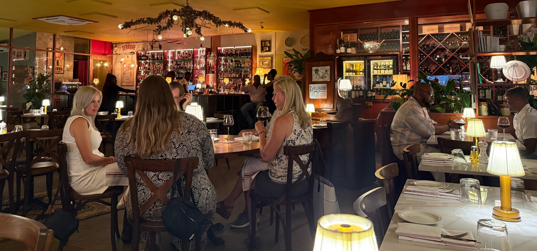 A French restaurant in the heart of Barbados