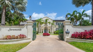 Saramanda villa in Sandy Lane, Barbados