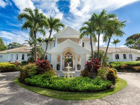 Serenity villa in Sandy Lane, Barbados